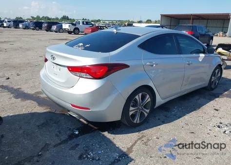 2014 Hyundai Elantra Sport from USA, damaged, VIN KMHDH4AH2EU151729